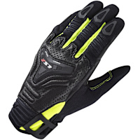 LS2 All Terrain Gloves - Black / Hi-Viz Yellow