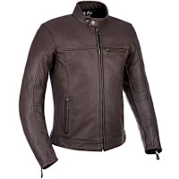 Oxford Walton Leather Jacket - Brown