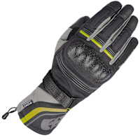 Oxford Montreal 4.0 Textile Gloves - Black / Grey / Fluo