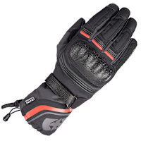 Oxford Montreal 4.0 Textile Gloves - Black / Grey / Red