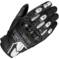 Spidi G-Carbon CE Gloves - Black / White