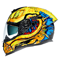 Nexx SX.100R - Abisal Yellow / Blue