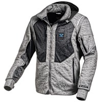 Macna Breeze Hoodie - Dark Grey / Black