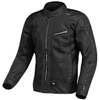 Macna Ladies Empire Textile Jacket - Black