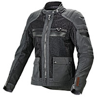 Macna Ladies Fluent Textile Jacket - Black