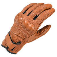 Macna Bold Leather Gloves - Brown / Black