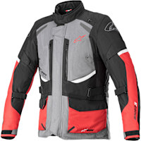 Alpinestars Andes V3 Drystar Textile Jacket - Dark Grey / Black / Bright Red