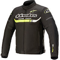 Alpinestars T-SP S Ignition WP Textile Jacket - Black / Fluo Yellow