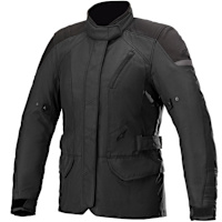 Alpinestars Stella Gravity Drystar Textile Jacket - Black / Black