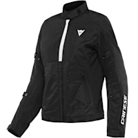 Dainese Ladies Risoluta Air Textile Jacket - Black / White