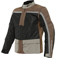 Dainese Outlaw Textile Jacket - Black / Carafe / Walnut / Charcoal