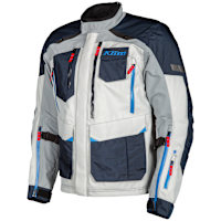 Klim Carlsbad V3 Gore-Tex CE Jacket - Navy Blue / Cool Grey