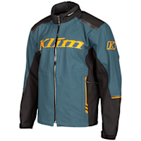 Klim Enduro S4 Textile Overshell Jacket - Petrol / Strike Orange