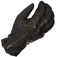 Klim Vanguard V2 Gore-Tex Short Leather Gloves - Stealth Black