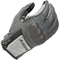 Klim Induction V3 Leather Gloves - Monument Grey