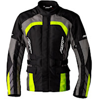 RST Alpha 5 CE Textile Jacket - Black / Fluo Yellow