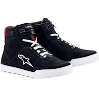 Alpinestars Chrome Riding Shoes - Black / White / Bright Red