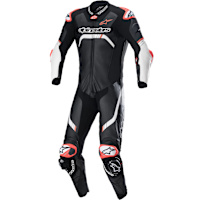 Alpinestars GP Tech V4 One Piece Leather Suit - Black / White