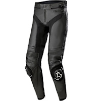 Alpinestars Missile V3 Leather Trousers - Black / Black