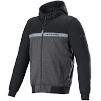 Alpinestars Chrome Street Hoodie - Black / Melange / Black