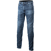 Alpinestars Argon Slim Fit Denim Jeans - Mid Blue