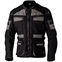 RST Pro Series Adventure X-treme Race Dept CE Textile Jacket - Black / Grey / Black 