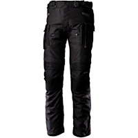 RST Endurance CE Textile Trousers - Black / Black 