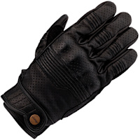 RST Roadster 3 CE Leather Gloves - Black / Black