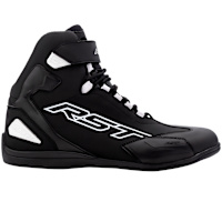 RST Sabre Moto CE Shoes - Black / Black / White 