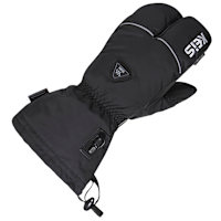 Keis G301 '3 Finger' Ultimate Warm Heated Gloves - Black