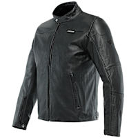 Dainese Mike 3 Leather Jacket - Black