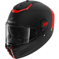 Shark Spartan RS - Blank Matt Black / Orange