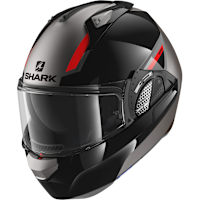 Shark Evo GT - Sean Anthracite / Black / Red