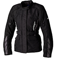 RST Ladies Alpha 5 CE Textile Jacket - Black / Black