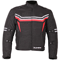 Duchinni Archer Textile Jacket - Black / Red