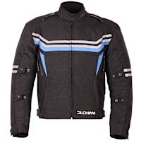 Duchinni Archer Textile Jacket  - Black / Blue