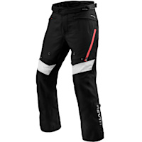 Rev'it Horizon 3 H2O Textile Trousers - Black / Red
