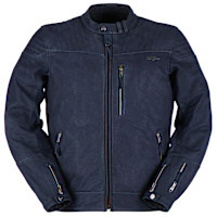 Furygan Clint Evo Leather Jacket - Blue