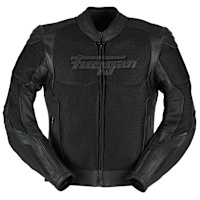 Furygan Speed Mesh Evo Leather Jacket - Black