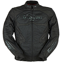 Furygan Atom Vented Evo Textile Jacket - Black / Black