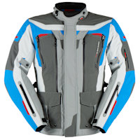 Furygan Voyager 3C Textile Jacket - Blue / Grey / Anthracite