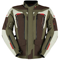 Furygan Voyager 3C Textile Jacket - Coffee / Pearl / Khaki