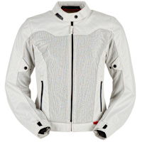 Furygan Ladies Mistral Evo 3 Textile Jacket - Pearl / Pearl
