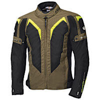 Held Zelda Textile Jacket - Military Green / Fluo Yellow
