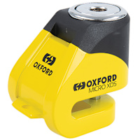 Oxford Micro XD5 Disc Lock - Yellow / Black