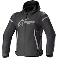 Alpinestars Zaca Waterproof Textile Jacket - Black / Dark Grey