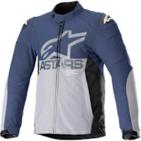 Alpinestars SMX Waterproof Textile Jacket - Night Navy / Dark Grey