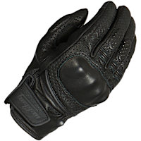 Furygan LR Jet Vented D3O Leather Gloves - Black