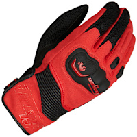 Furygan Dust Gloves - Black / Red