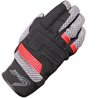 Weise Kona Textile Gloves - Black / Red